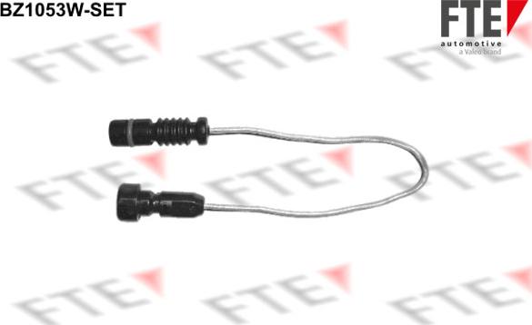 FTE BZ1053W-SET - Contact d'avertissement, usure des plaquettes de frein cwaw.fr