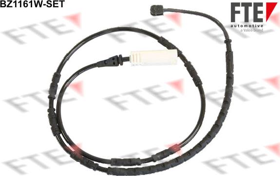 FTE BZ1161W-SET - Contact d'avertissement, usure des plaquettes de frein cwaw.fr