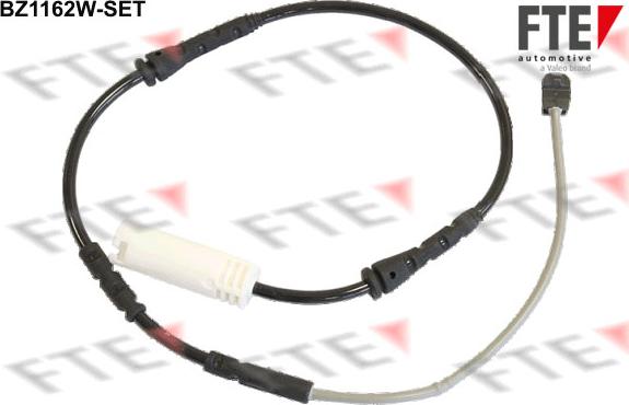 FTE BZ1162W-SET - Contact d'avertissement, usure des plaquettes de frein cwaw.fr