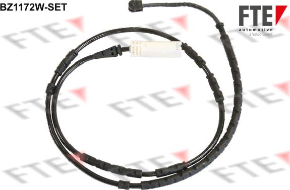 FTE BZ1172W-SET - Contact d'avertissement, usure des plaquettes de frein cwaw.fr