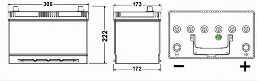 Fulmen FB1004 - Batterie de démarrage cwaw.fr