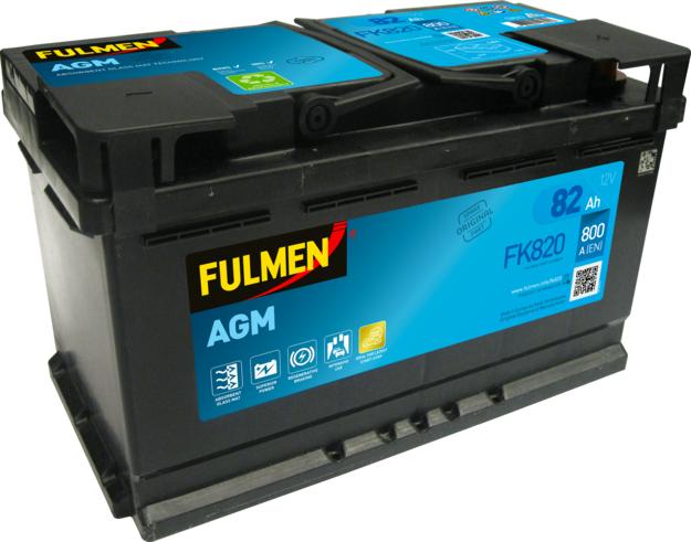 Fulmen FK820 - Batterie de démarrage cwaw.fr