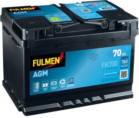 Fulmen FK700 - Batterie de démarrage cwaw.fr