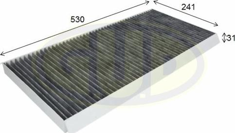 G.U.D. GCF5366C - Filtre, air de l'habitacle cwaw.fr