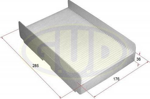 G.U.D. GCF2940 - Filtre, air de l'habitacle cwaw.fr