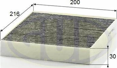 G.U.D. GCF2252C - Filtre, air de l'habitacle cwaw.fr