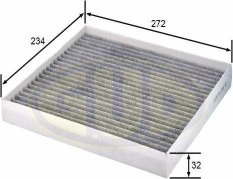 G.U.D. GCF2757C - Filtre, air de l'habitacle cwaw.fr