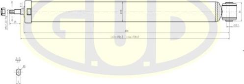 G.U.D. GSA343413 - Rotule de suspension cwaw.fr