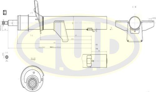 G.U.D. GSA339759 - Amortisseur cwaw.fr