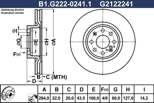 Galfer B1.G222-0241.1 - Disque de frein cwaw.fr