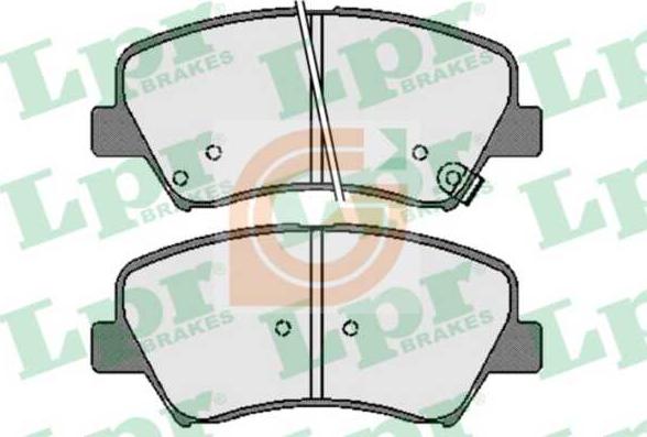 GAMA GA10682 - Kit de plaquettes de frein, frein à disque cwaw.fr