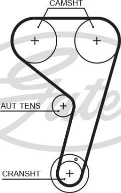 Gates KP1T359HOB - Pompe à eau + kit de courroie de distribution cwaw.fr