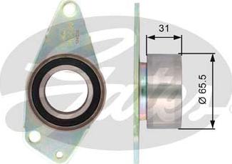 Gates T42090 - Poulie renvoi / transmission, courroie de distribution cwaw.fr