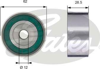 Gates T42192 - Poulie renvoi / transmission, courroie de distribution cwaw.fr