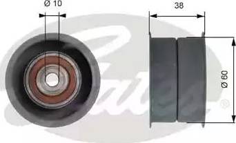 Gates T42154 - Poulie renvoi / transmission, courroie de distribution cwaw.fr