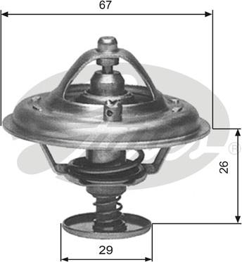 Gates TH09180G1 - Thermostat d'eau cwaw.fr