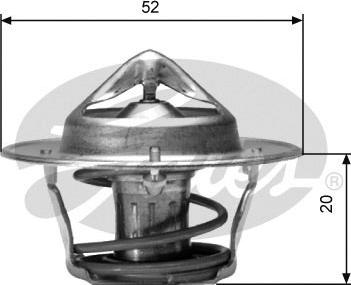 Gates TH04191G1 - Thermostat d'eau cwaw.fr