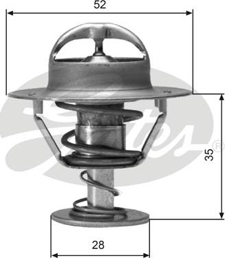 Gates TH04382G1 - Thermostat d'eau cwaw.fr