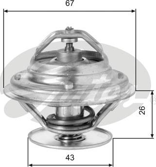 Gates TH05586G1 - Thermostat d'eau cwaw.fr