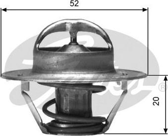 Gates TH00591G1 - Thermostat d'eau cwaw.fr