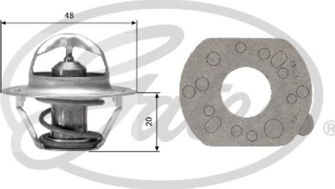 Gates TH00382G1 - Thermostat d'eau cwaw.fr