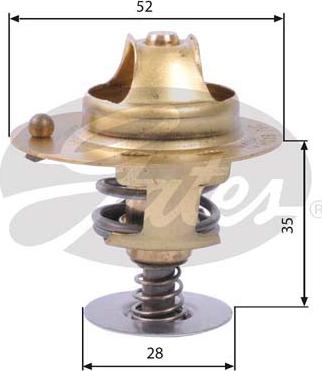 Gates TH14178G2 - Thermostat d'eau cwaw.fr