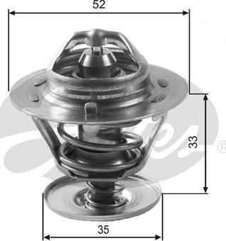 Gates TH12592G1 - Thermostat d'eau cwaw.fr