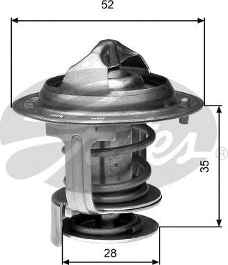 Gates TH29484G1 - Thermostat d'eau cwaw.fr