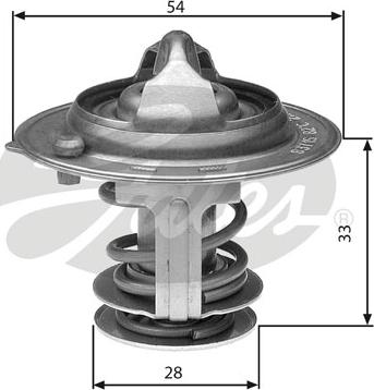 Gates TH29882G1 - Thermostat d'eau cwaw.fr