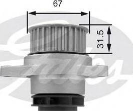 Gates Z80473 - Pompe à eau cwaw.fr