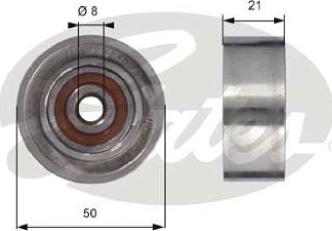 GATES-AU T42098 - Poulie renvoi / transmission, courroie de distribution cwaw.fr