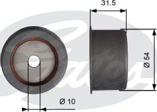 GATES-AU T42315 - Poulie renvoi / transmission, courroie de distribution cwaw.fr
