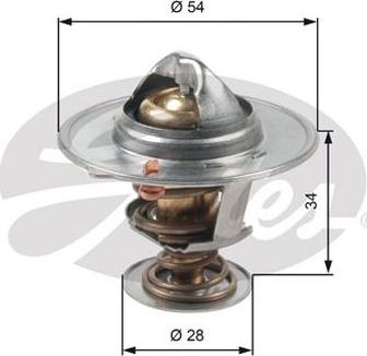 GATES-AU TH47685G1 - Thermostat d'eau cwaw.fr