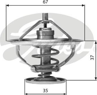 GATES-AU TH01682G1 - Thermostat d'eau cwaw.fr