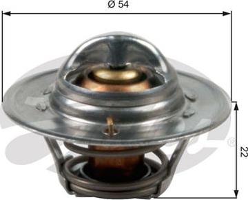 GATES-AU TH12782G1 - Thermostat d'eau cwaw.fr