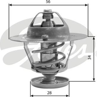 GATES-AU TH31682G1 - Thermostat d'eau cwaw.fr