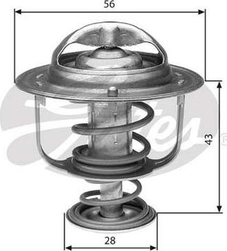 GATES-AU TH31276G1 - Thermostat d'eau cwaw.fr