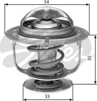 GATES-AU TH29988G1 - Thermostat d'eau cwaw.fr