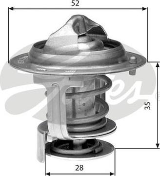 GATES-AU TH29478G1 - Thermostat d'eau cwaw.fr