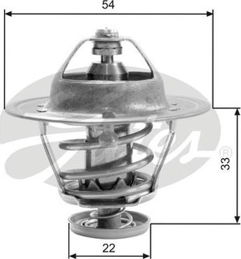 GATES-AU TH22682G1 - Thermostat d'eau cwaw.fr