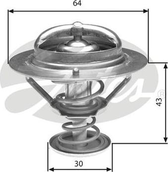 GATES-AU TH27078G1 - Thermostat d'eau cwaw.fr