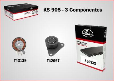 GATES-BR KS905 - Kit de distribution cwaw.fr