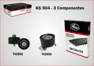 GATES-BR KS504 - Kit de distribution cwaw.fr