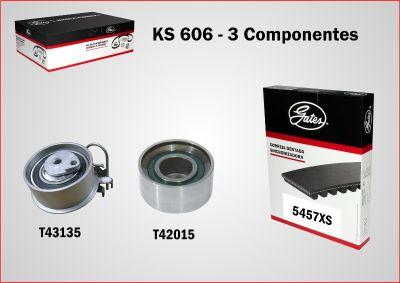 GATES-BR KS606 - Kit de distribution cwaw.fr