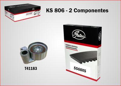 GATES-BR KS806 - Kit de distribution cwaw.fr