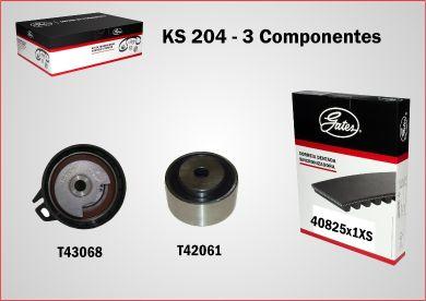 GATES-BR KS204 - Kit de distribution cwaw.fr