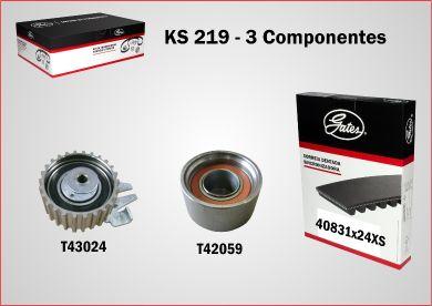 GATES-BR KS219 - Kit de distribution cwaw.fr