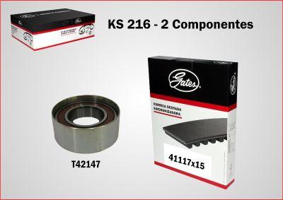 GATES-BR KS216 - Kit de distribution cwaw.fr