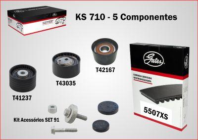 GATES-BR KS710 - Kit de distribution cwaw.fr