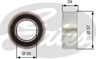 GATES-SEA T41121 - Poulie-tendeur, courroie de distribution cwaw.fr